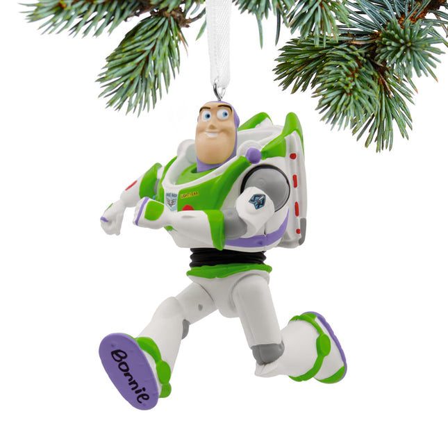 engraved personalized hallmark buzz lightyear christmas ornament – Christmas ornament, holiday tree decoration or gift