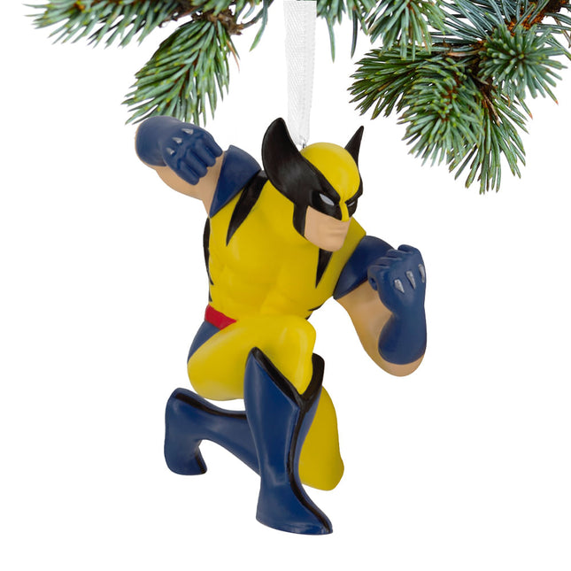 engraved personalized hallmark wolverine christmas ornament – Christmas ornament, holiday tree decoration or gift