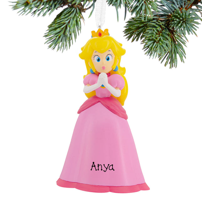 keepsake personalized hallmark princess peach christmas ornament – Christmas ornament, holiday tree decoration or gift