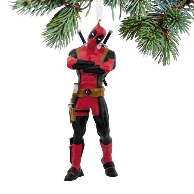 personalized personalized hallmark deadpoool christmas ornament – Christmas ornament, holiday tree decoration or gift