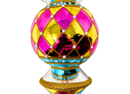 Honolulu Reflector Glass Ornament