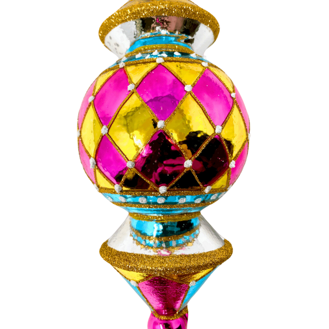 Honolulu Reflector Glass Ornament