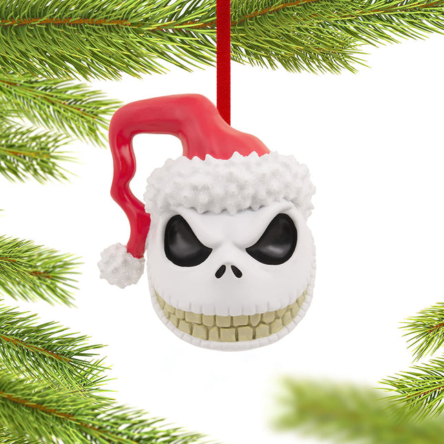 engraved hallmark disney nightmare before christmas jack skellington head christmas ornament – Christmas ornament, holiday tr