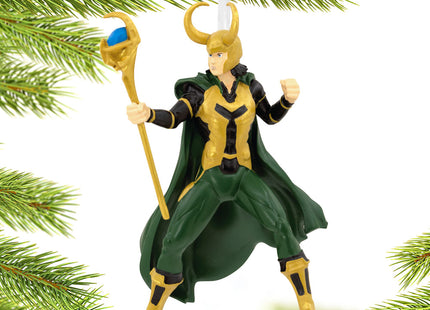 personalized hallmark marvel loki christmas ornament – Christmas ornament, holiday tree decoration or gift