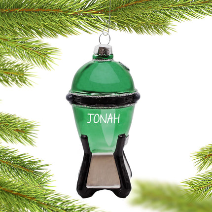 keepsake personalized green egg bbq grill christmas ornament – Christmas ornament, holiday tree decoration or gift