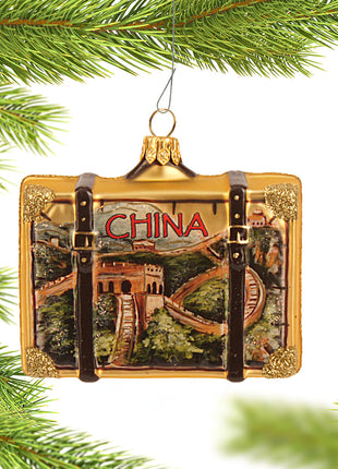 China Travel Suitcase Ornament  by IMPULS Ornament