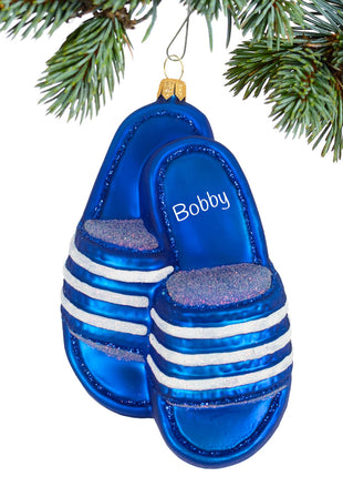 Summer Slippers Ornament  by IMPULS Ornament