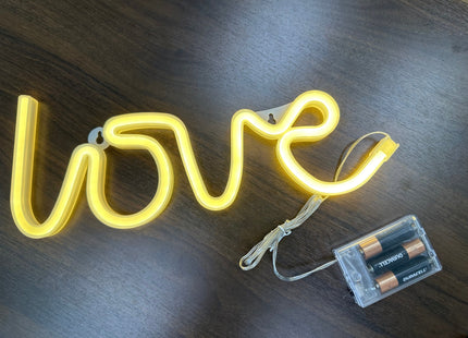 Love Neon Lights Battery Operated