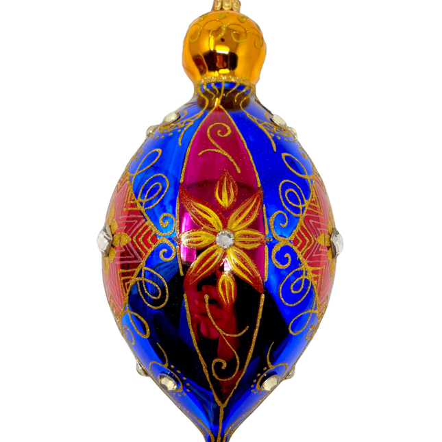 Iridescence Glass Ornament