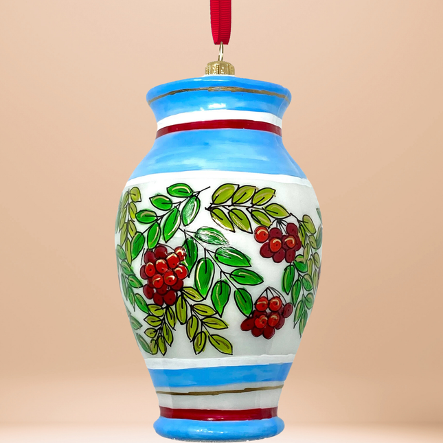 Ischia Vase Polish Glass Ornament
