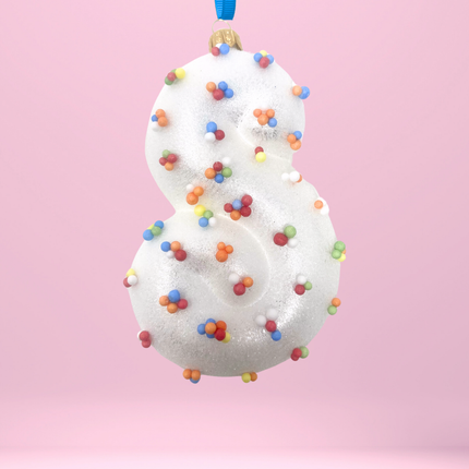 Italian S Cookie Glass Christmas Ornament