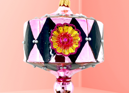 Jubilee Reflector Glass Ornament