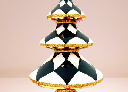 Jubilee Tree Reflector Glass Ornament