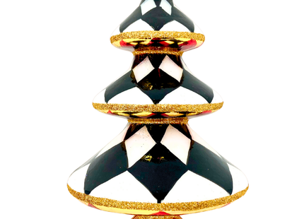 Jubilee Tree Reflector Glass Ornament