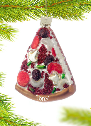 Pizza Ornament  by KURT ADLER Ornament