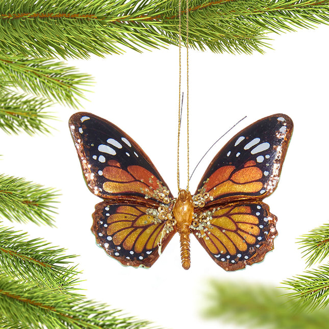 keepsake personalized monarch butterfly christmas ornament – Christmas ornament, holiday tree decoration or gift