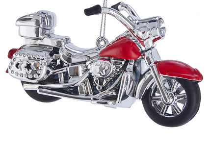 Motorcycle Personalized Christmas Ornament