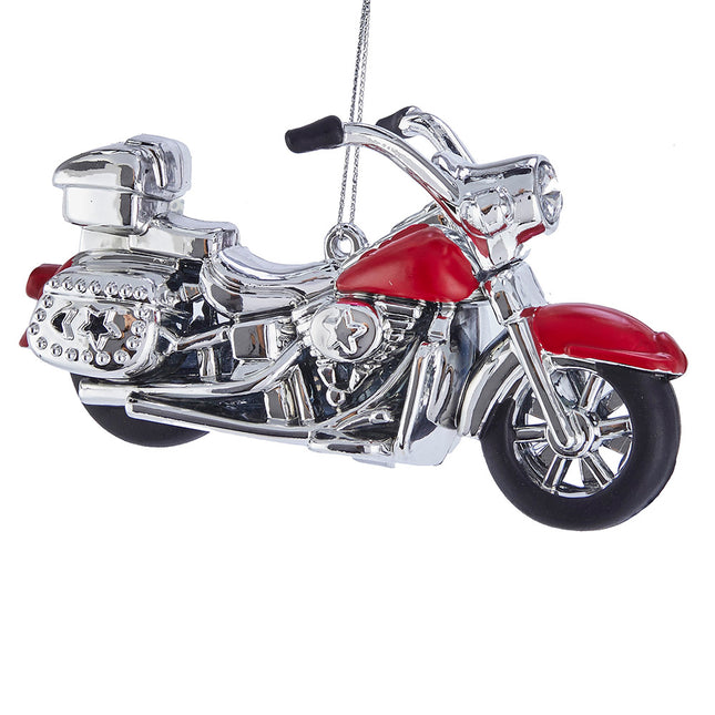 Motorcycle Personalized Christmas Ornament