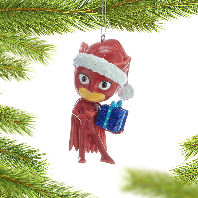 holiday personalized pj masks - owlette christmas ornament – Christmas ornament, holiday tree decoration or gift