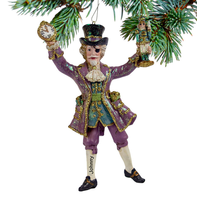 custom personalized drosselmeier christmas ornament – Christmas ornament, holiday tree decoration or gift