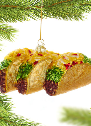 Taco Ornament  by KURT ADLER Ornament