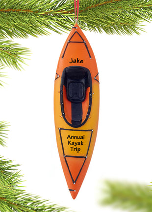 Kayak Ornament  by KURT ADLER Ornament