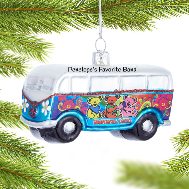 Grateful Dead Bus Ornament