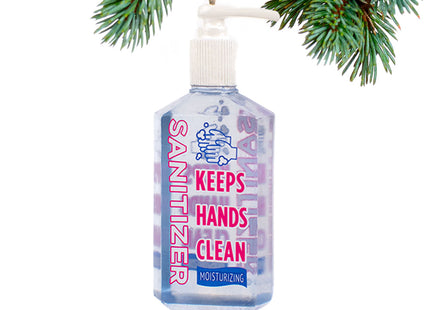 holiday hand sanitizer christmas ornament – Christmas ornament, holiday tree decoration or gift