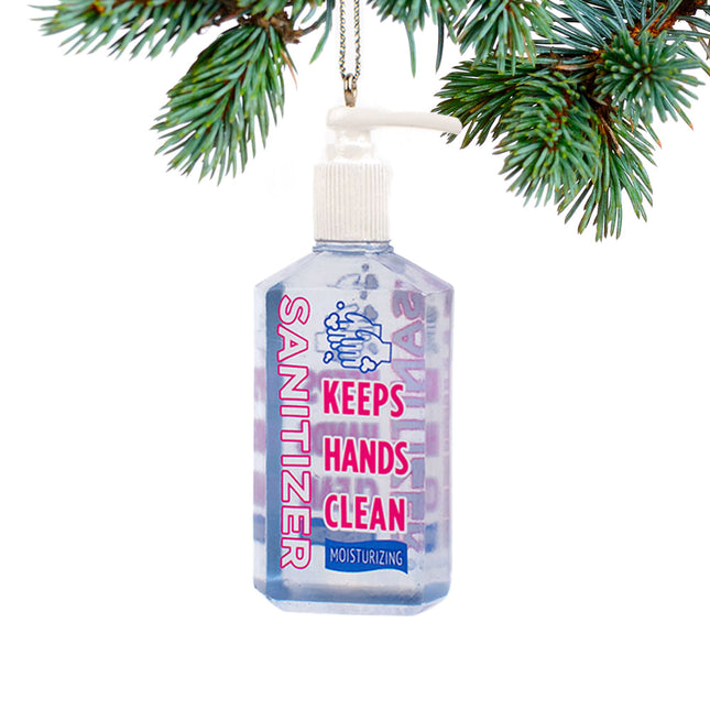 holiday hand sanitizer christmas ornament – Christmas ornament, holiday tree decoration or gift