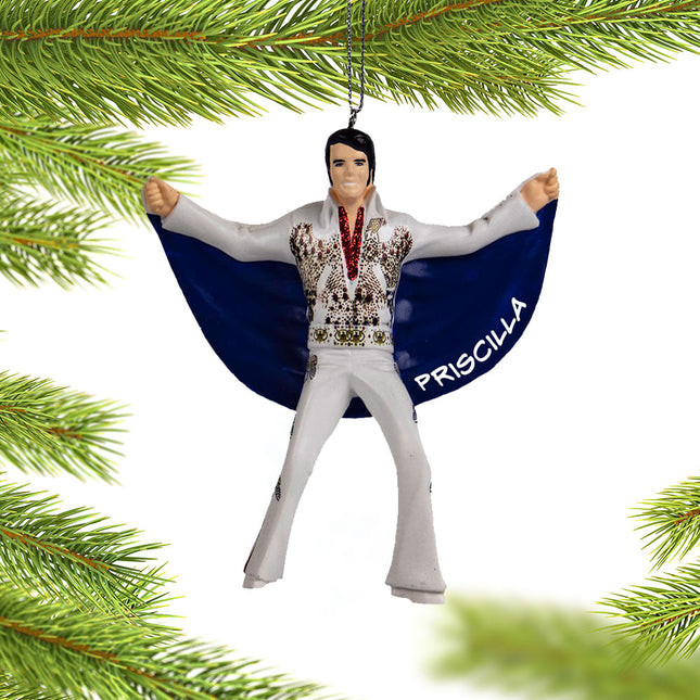 Elvis in Eagle Suit Ornament