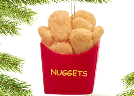 keepsake personalized chicken nuggets christmas ornament – Christmas ornament, holiday tree decoration or gift