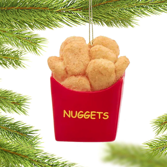 keepsake personalized chicken nuggets christmas ornament – Christmas ornament, holiday tree decoration or gift