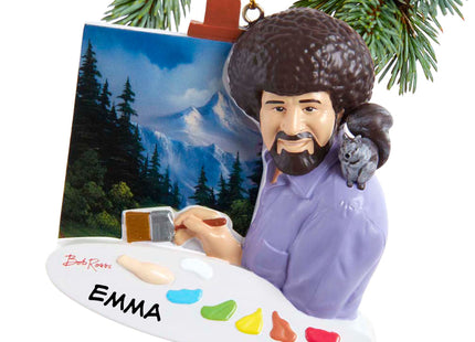 personalized personalized bob ross painting christmas ornament – Christmas ornament, holiday tree decoration or gift