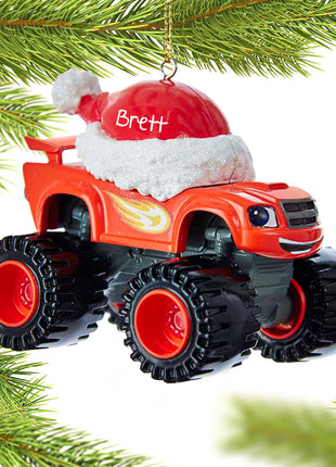 Blaze Truck Ornament  by KURT ADLER Ornament
