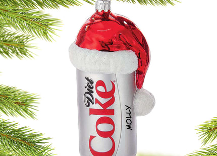 holiday personalized diet coke can christmas ornament – Christmas ornament, holiday tree decoration or gift