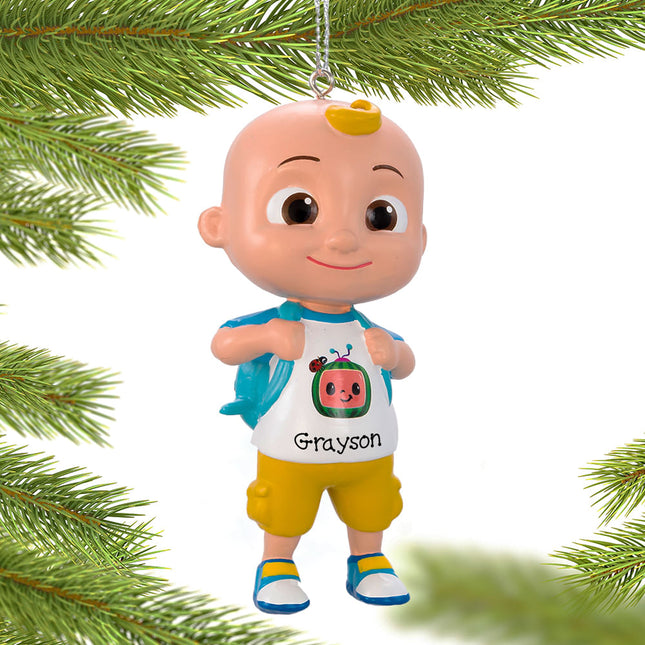 decorative personalized cocomelon christmas ornament – Christmas ornament, holiday tree decoration or gift