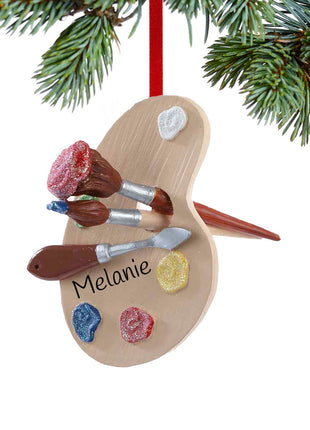 Artist's Palette Ornament  by KURT ADLER Ornament
