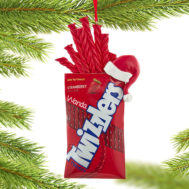 keepsake personalized twizzlers with hat christmas ornament – Christmas ornament, holiday tree decoration or gift