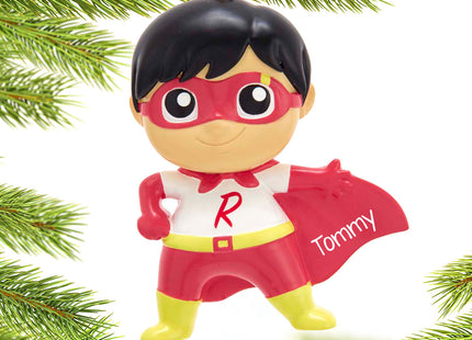personalized personalized ryans world titan superhero christmas ornament – Christmas ornament, holiday tree decoration or gif