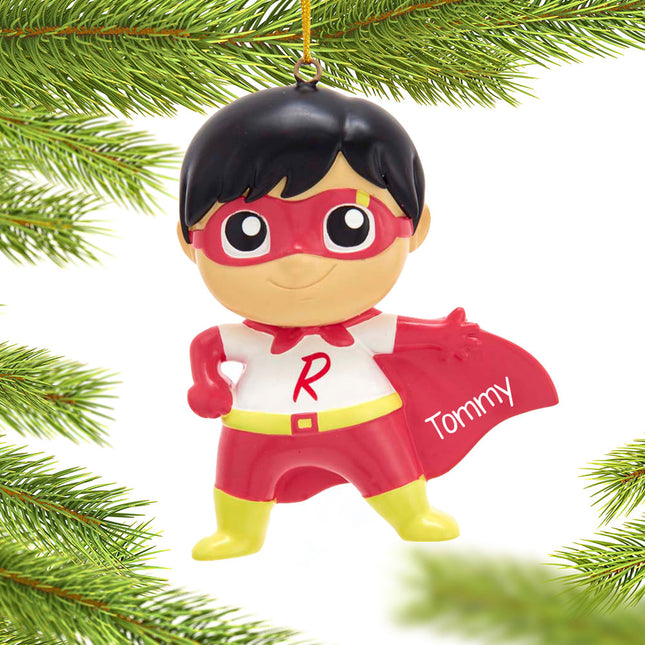 personalized personalized ryans world titan superhero christmas ornament – Christmas ornament, holiday tree decoration or gif