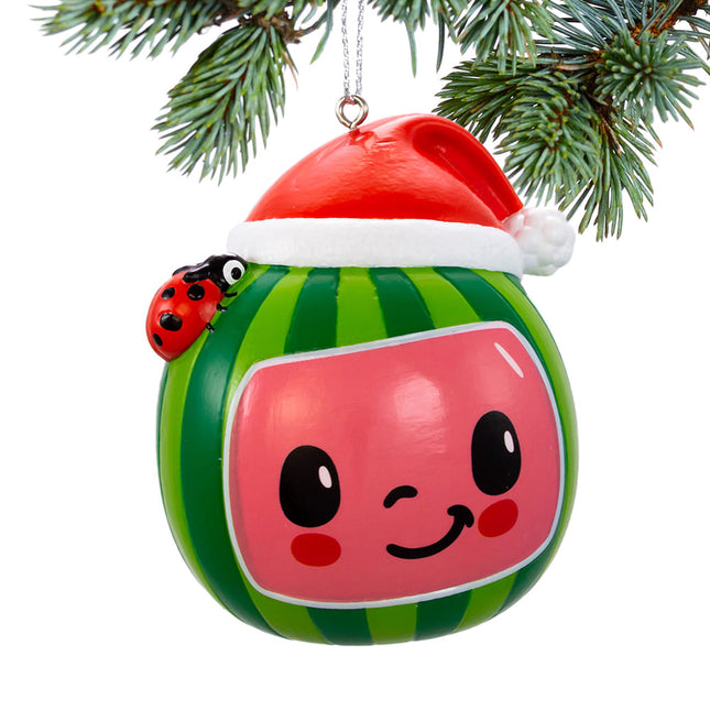 decorative personalized cocomelon watermelon christmas ornament – Christmas ornament, holiday tree decoration or gift