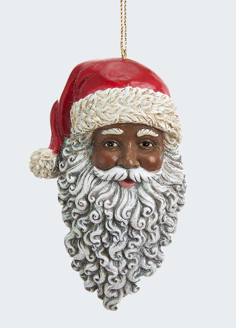 Santa Head Ornament