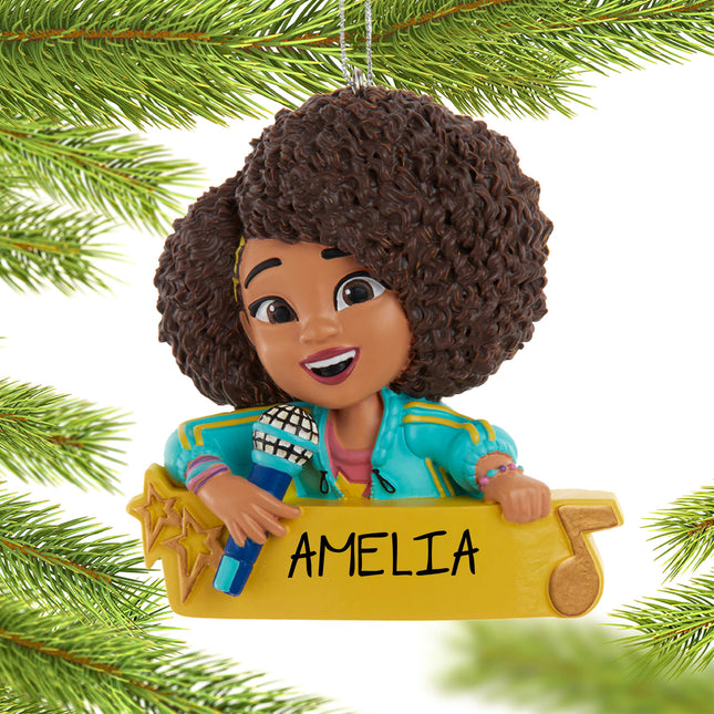 decorative personalized karmas world christmas ornament – Christmas ornament, holiday tree decoration or gift