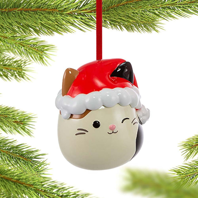 holiday personalized squishmallows cameron christmas ornament – Christmas ornament, holiday tree decoration or gift