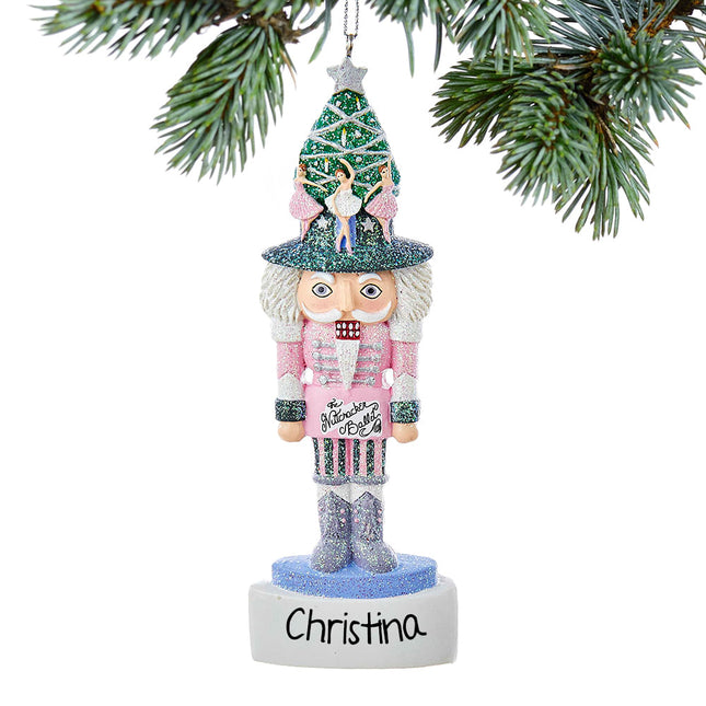 holiday personalized nutcracker ballet christmas ornament – Christmas ornament, holiday tree decoration or gift