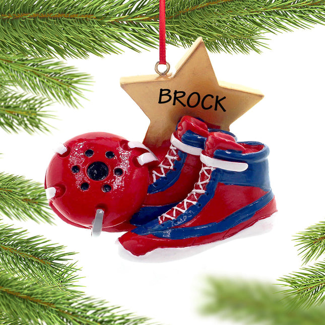 Wrestling Ornament