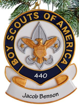 Boy Scouts Ornament  by KURT ADLER Ornament
