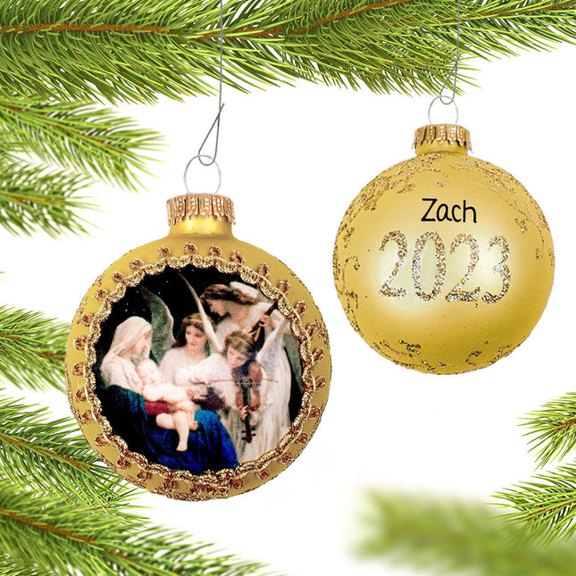 Angels Silk Collection Child with Violin Ornament