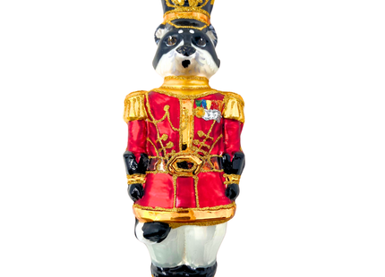 KRG Raccoon Polish Glass Ornament