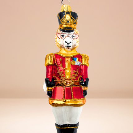 KRG Ram Body Polish Glass Ornament